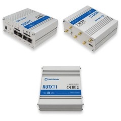 "Teltonika RUTX11 DIN Mountable Router - Reliable Connectivity & High Performance | 4779027312378"